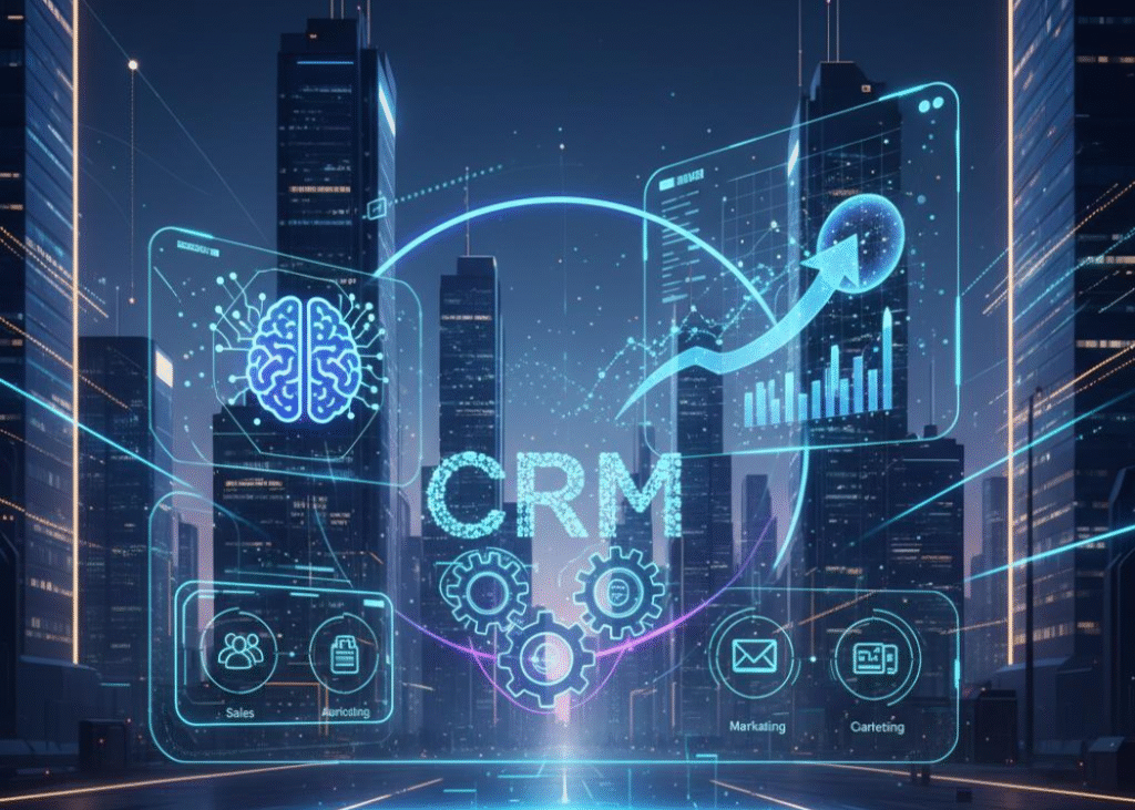 saas crm in AI, Automation and Predictive Power.