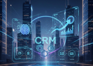 saas crm in AI, Automation and Predictive Power.