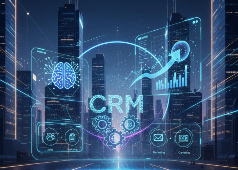 saas crm in AI, Automation and Predictive Power.
