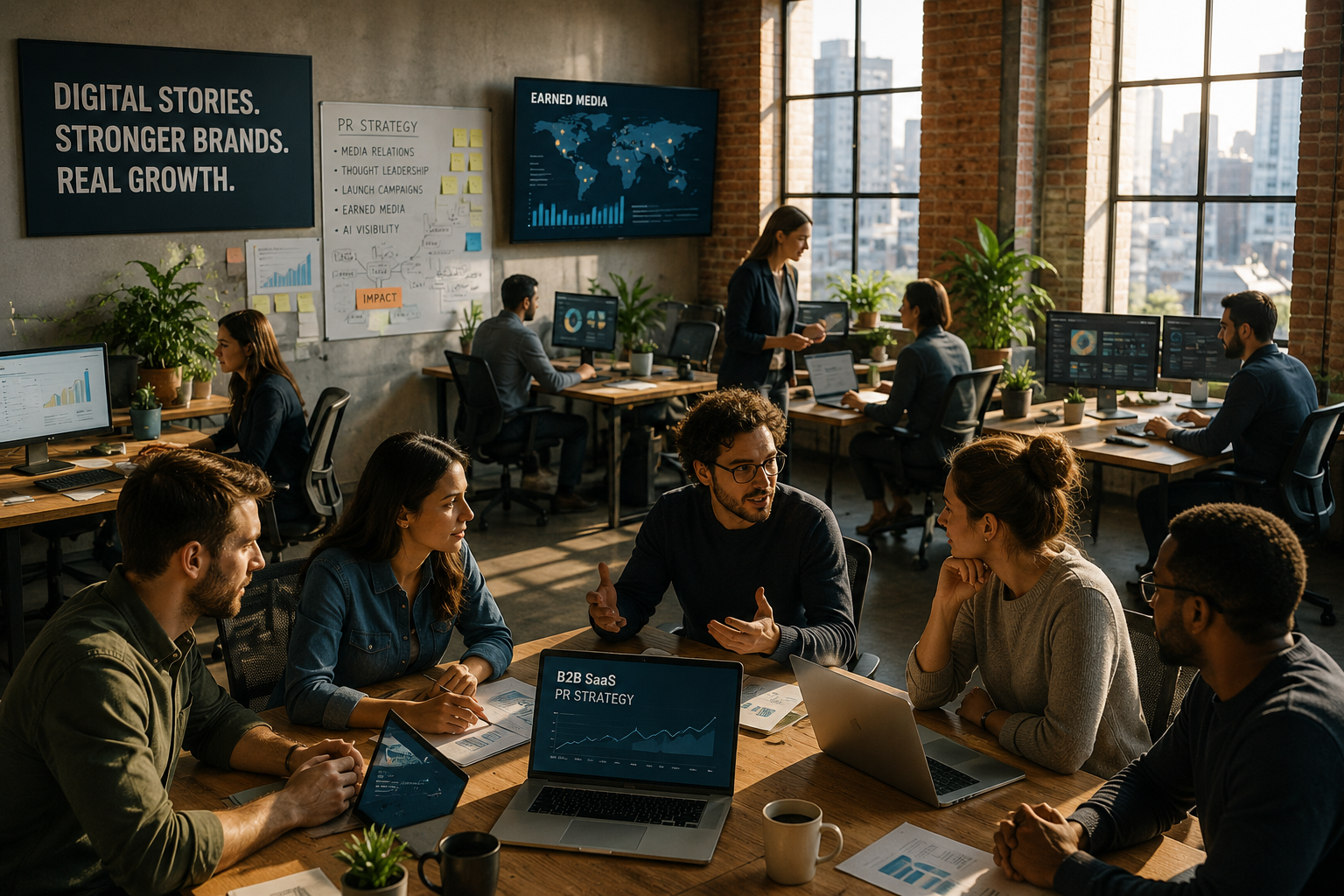 Top 7 SaaS PR Agencies for B2B SaaS Companies in 2026